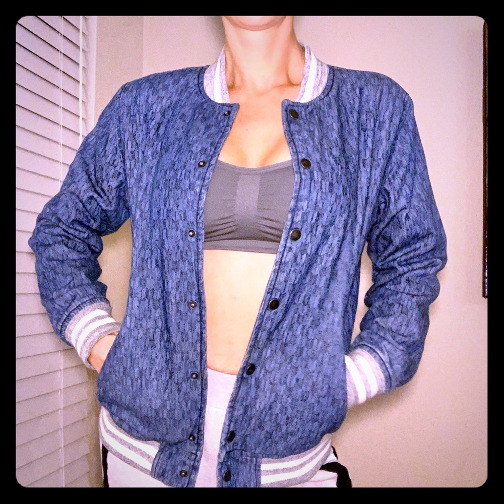 Cat & Jack faux-denim fabric jacket